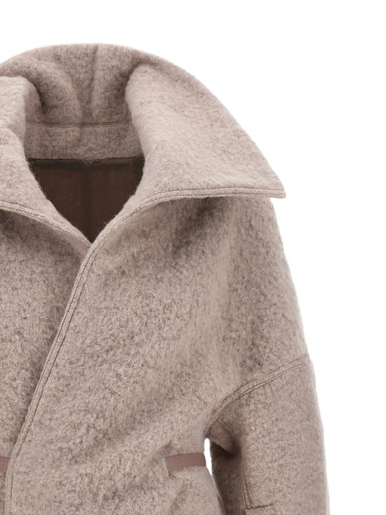 26FW 릭 오웬스 코트 RI340837BM BEIGE - RICK OWENS