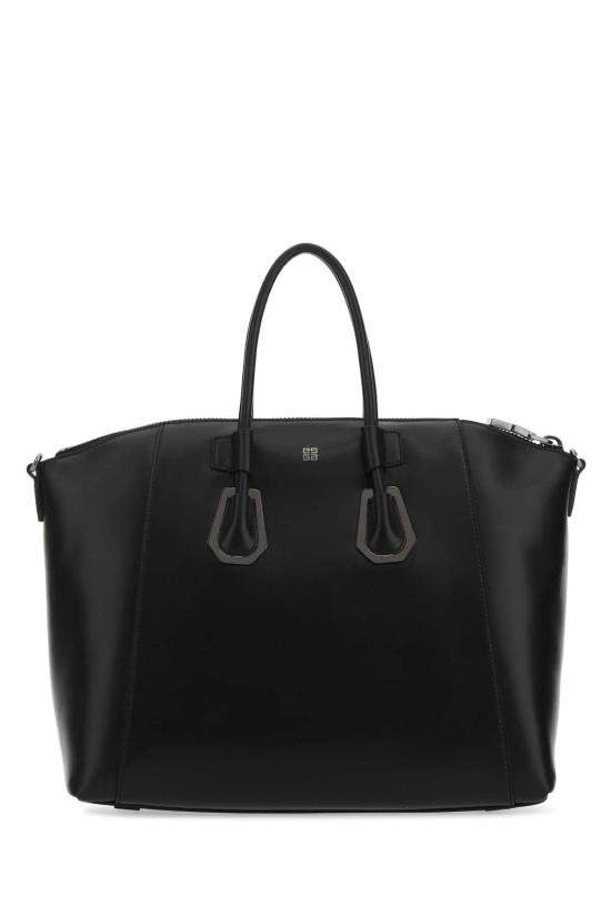 26SS 지방시 안티고나 스포츠 스몰 가죽 토트 백 BB50MZB1HT 001 BLACK - GIVENCHY
