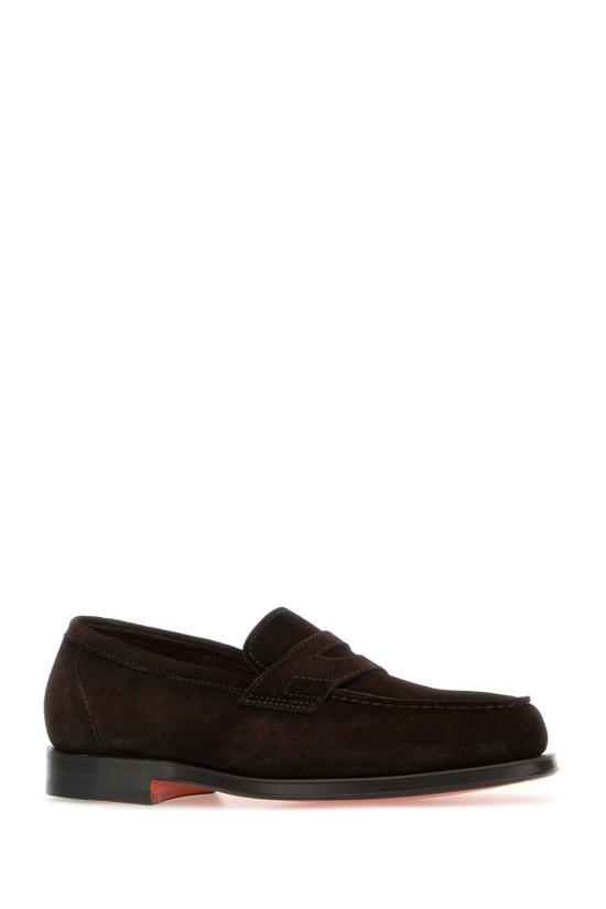 26SS 산토니 스니커즈 MCQU18143PD5SRVR T50 BROWN - SANTONI