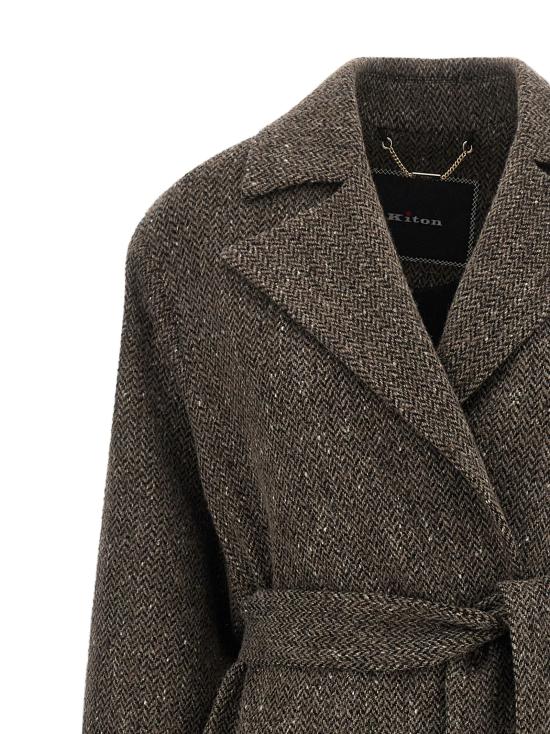 26FW 키톤 코트 KI340995BM BROWN - KITON