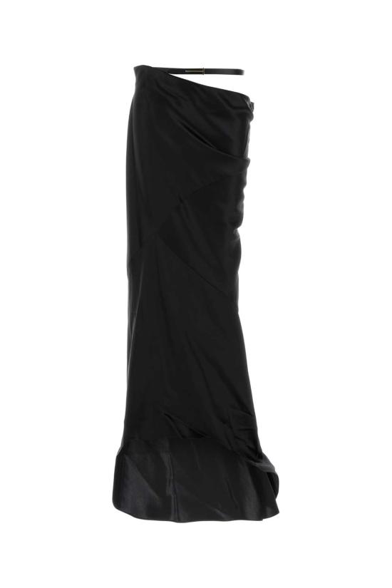 25FW 톰포드 스커트 GC5828FAX1664 LB999 BLACK - TOMFORD