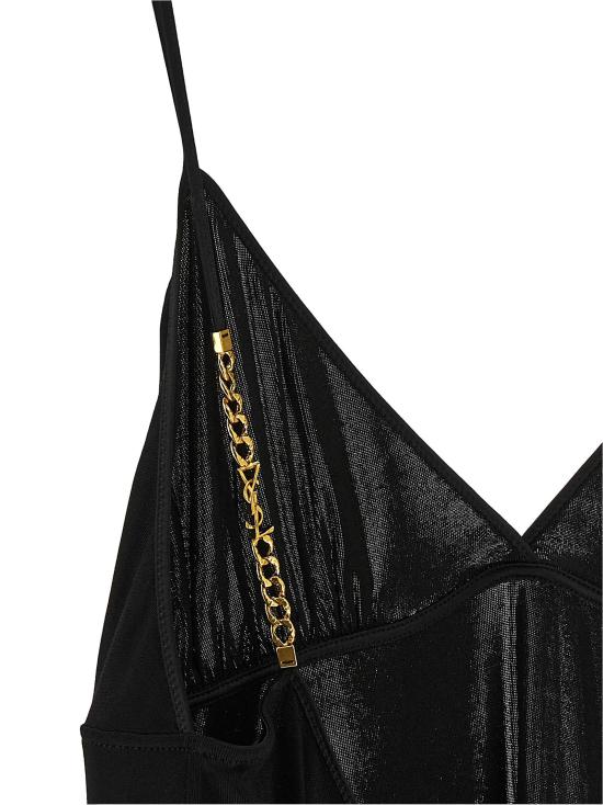 26FW 생로랑 민소매 티셔츠 SA341028BM BLACK - SAINT LAURENT