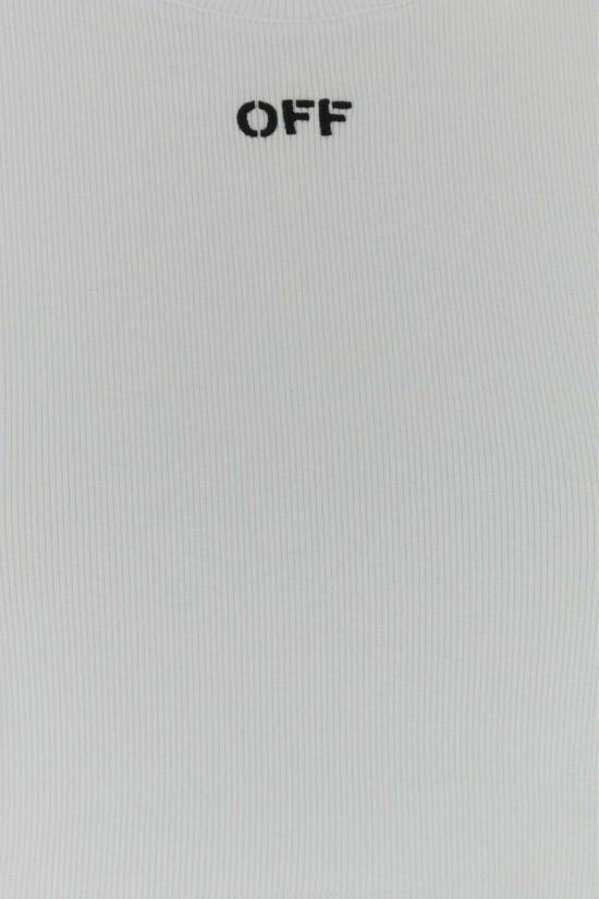 26SS 오프화이트 폴로 티셔츠 2AA081C99JER004 0110 WHITE - OFF WHITE