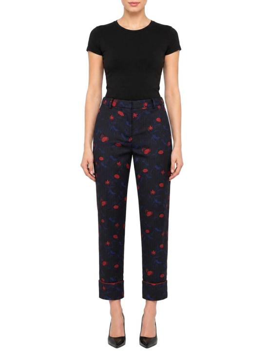  핑코 팬츠 MASTER 1N11XP 6995 ZR3 Pinko BLACK - PINKO