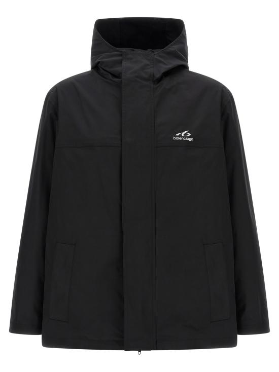 26FW 발렌시아가 코트 BA341360BM BLACK