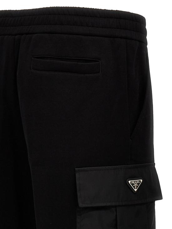  프라다 카고 팬츠 PR280464BM BLACK - PRADA