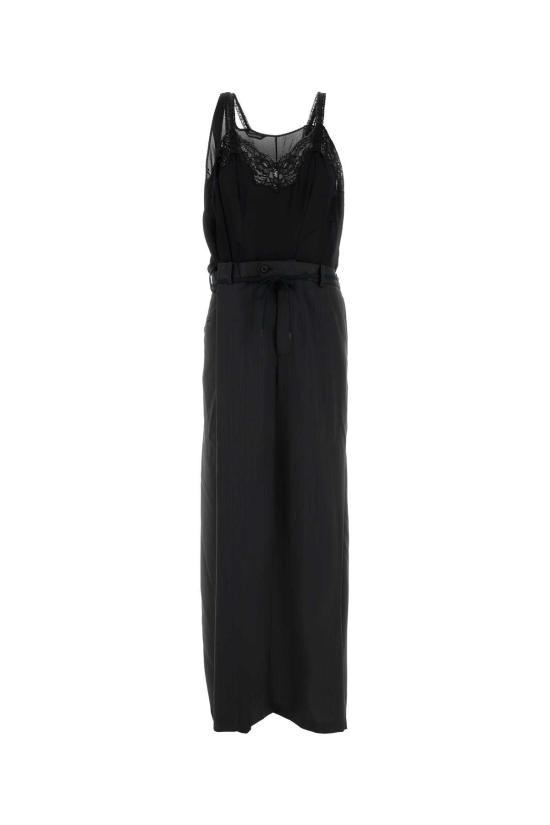  발렌시아가 원피스 814348TLO32 1000 BLACK
