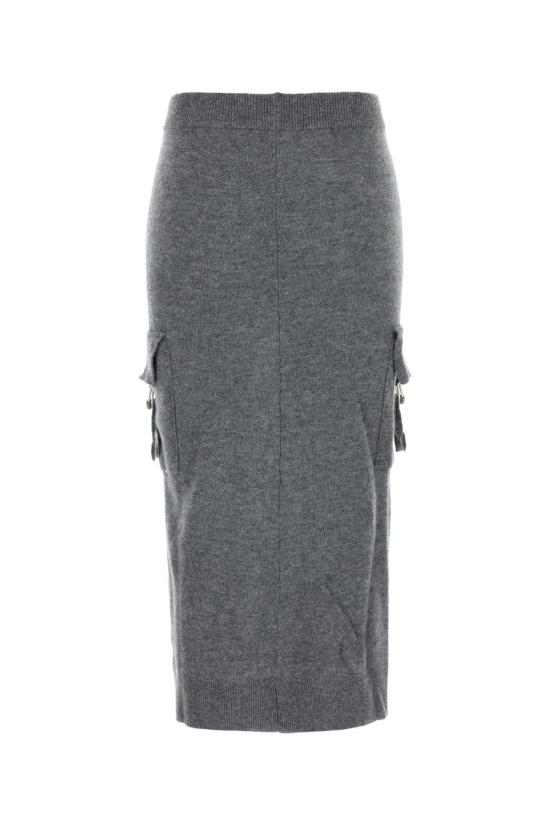 25FW 블루마린 스커트 2G272A N0979 GRAY - BLUMARINE