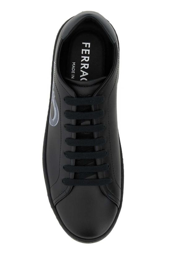 25FW 살바토레 페라가모 스니커즈 029835780989M NERSTR BLACK - SALVATORE FERRAGAMO