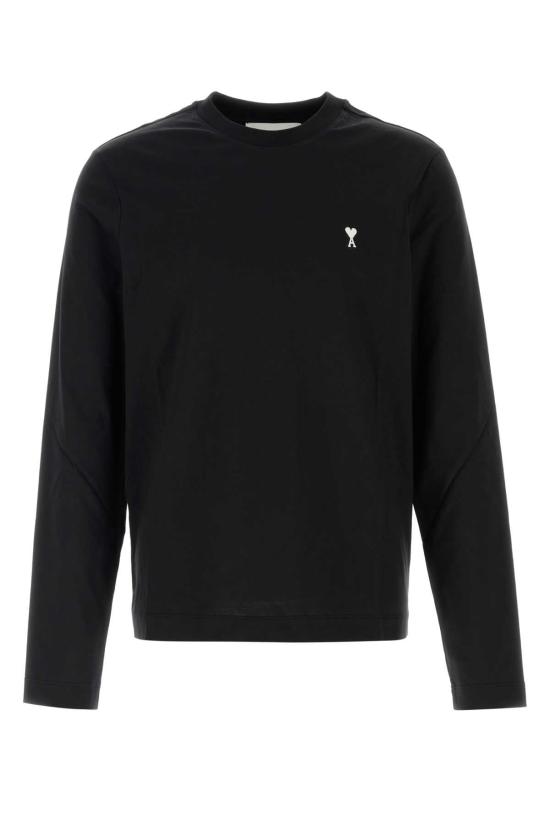 26FW 아미 긴팔 티셔츠 HTS416724 045 BLACK
