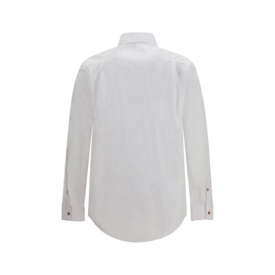 26FW 비비안웨스트우드 투 버튼 크롤 셔츠 화이트 VI24010005W009QA401BB WHITE - VIVIENNE WESTWOOD