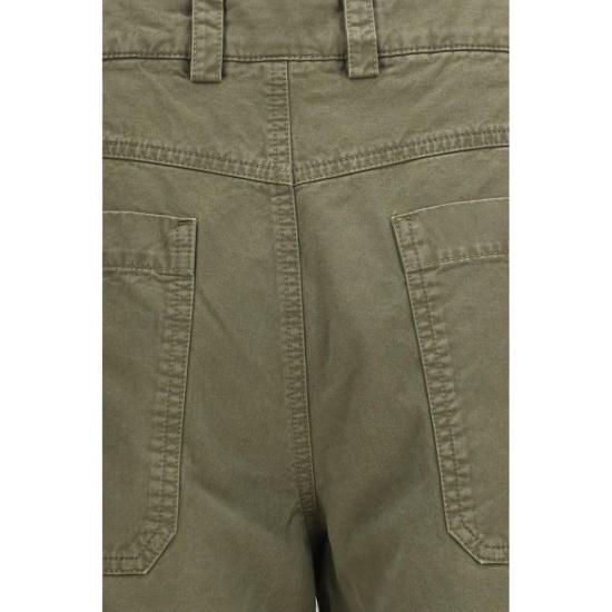 26FW 오프화이트 치노 팬츠 OFOMCF04RF26FAB00130312BB GREEN - OFF WHITE