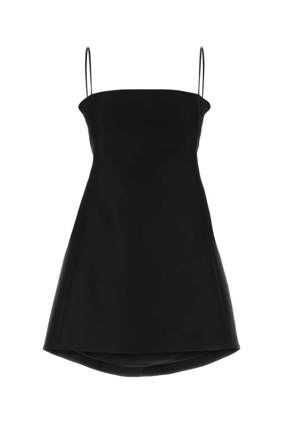 26FW 발렌시아가 원피스 A00291TUT22 1000 BLACK