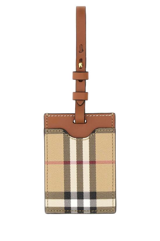  버버리 체크 러기지 택 8073976 A7026 BEIGE