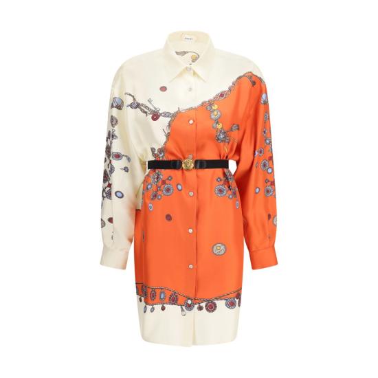 26FW 베르사체 셔츠 VE10254951A186365O360BB ORANGE