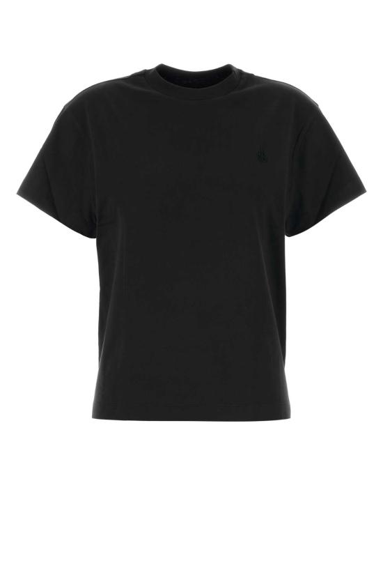 26FW 질샌더 폴로 티셔츠 J02GC0161J45048 001 BLACK