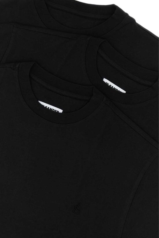 26FW 질샌더 폴로 티셔츠 J02GC0161J45048 001 BLACK - JIL SANDER