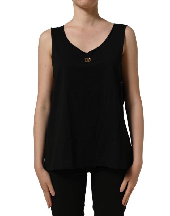  돌체앤가바나 민소매 티셔츠 TSH92288 BLACK - DOLCE & GABBANA