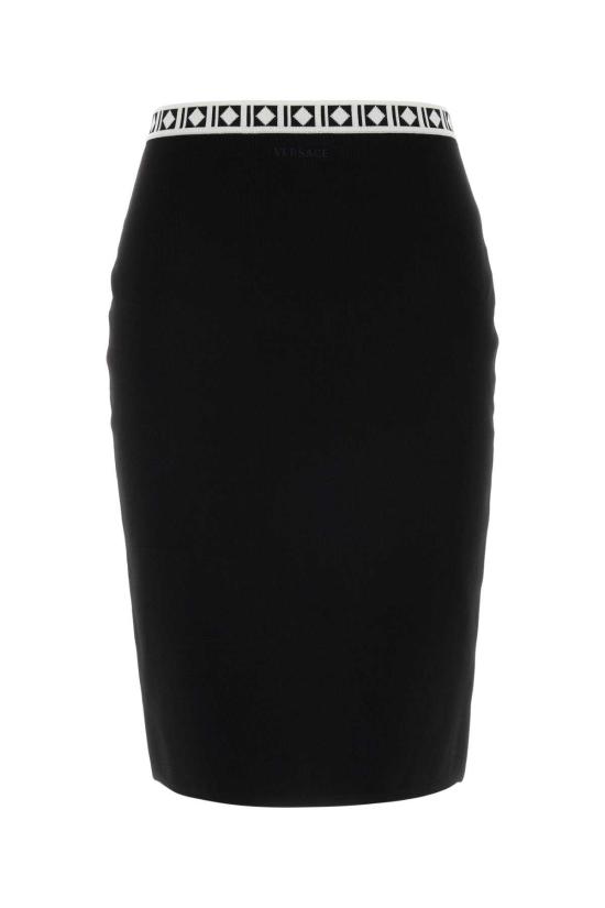 26FW 베르사체 스커트 10257741A18357 1B000 BLACK