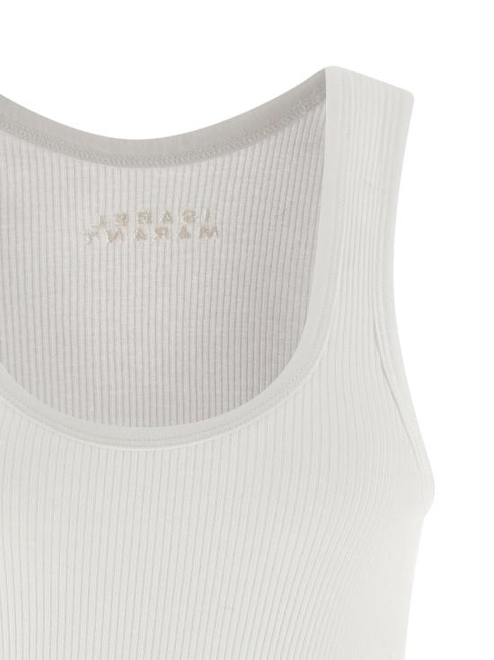 26SS 이자벨마랑 민소매 티셔츠 IS330835BM WHITE - ISABEL MARANT