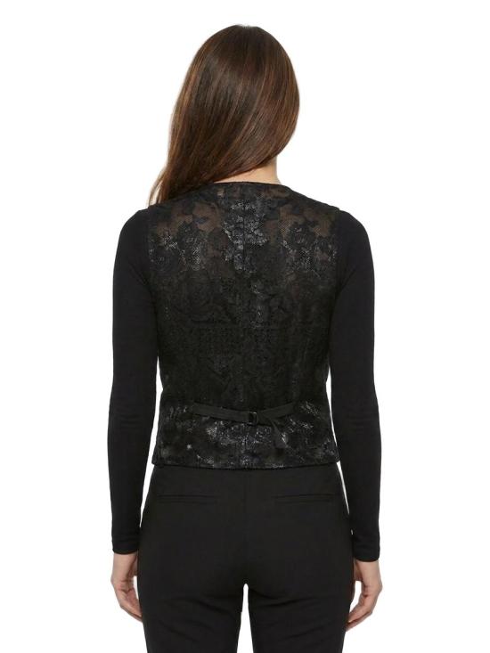  돌체앤가바나 베스트 DOF79R8THLMO4N0000SG BLACK - DOLCE & GABBANA
