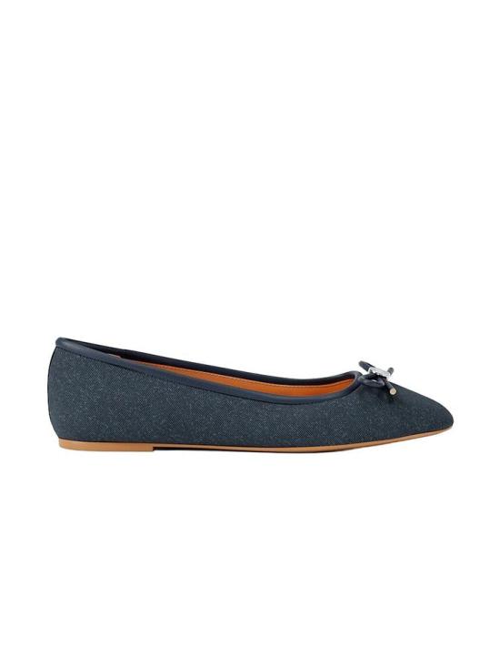  마이클 코어스 플랫 슈즈 MASTER 49S6SVFP1D DARK VINTAGE BLUE WASH Michael Kors - MICHAEL KORS
