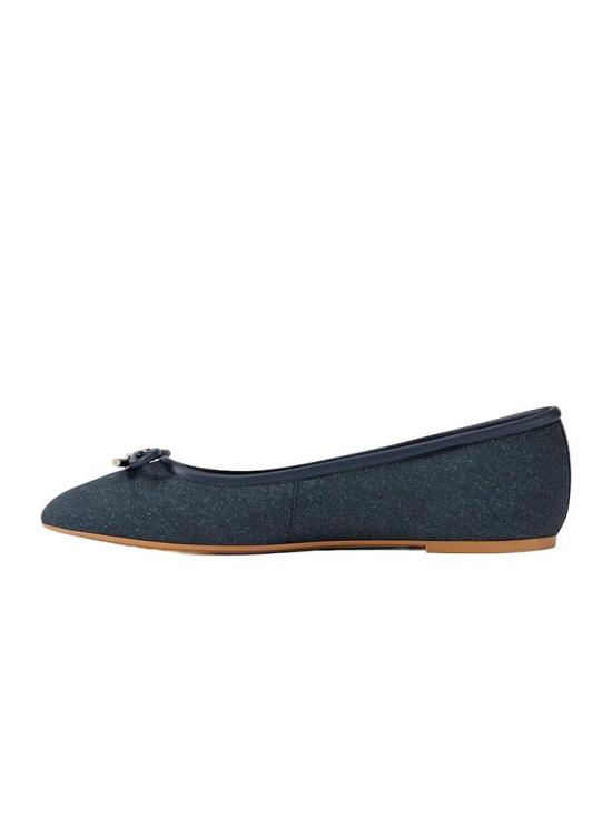 마이클 코어스 플랫 슈즈 MASTER 49S6SVFP1D DARK VINTAGE BLUE WASH Michael Kors - MICHAEL KORS