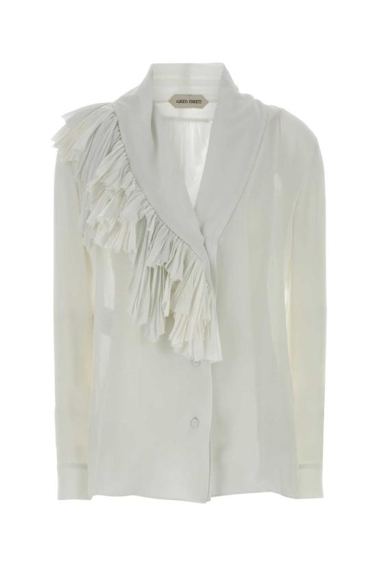 25FW 알베르타 페레티 원피스 A02055116 0002 WHITE