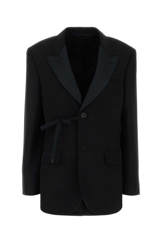 26SS 발렌시아가 자켓 857389TNT21 1000 BLACK