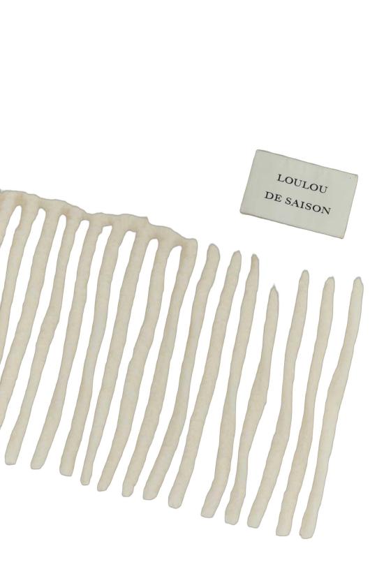 25FW 루루 드 세종 머플러/스카프 SANTO IVORY WHITE - LOULOU DE SAISON