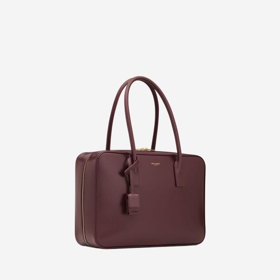 25FW 생로랑 삭 드 주르 바울레또 백 832383 BURGUNDY - SAINT LAURENT