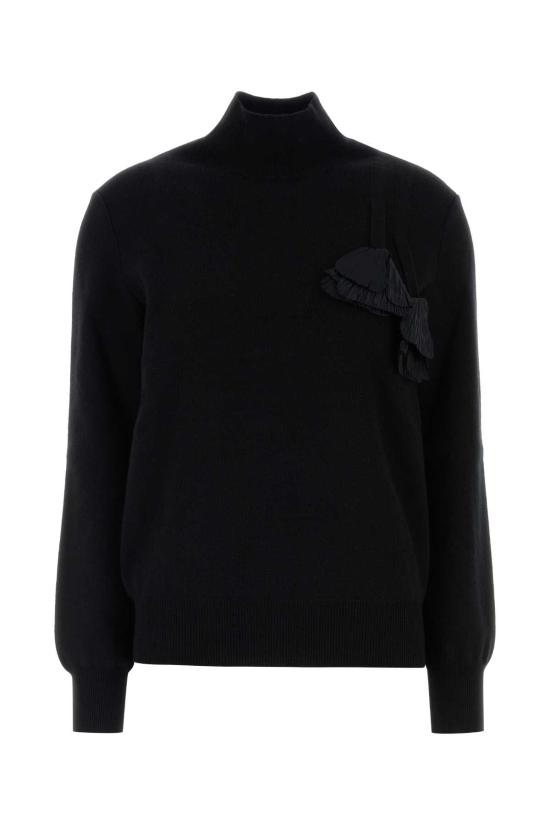 25FW 살바토레 페라가모 스웨터 13H796788654 NERO BLACK
