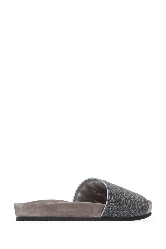  브루넬로 쿠치넬리 뮬/슬리퍼 MZMIG1390 CG546 GRAY - BRUNELLO CUCINELLI