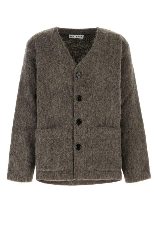 26FW 아워레가시 가디건 몰 그레이 헤어리 울 M2266CM MOLGREHAIWOO GRAY