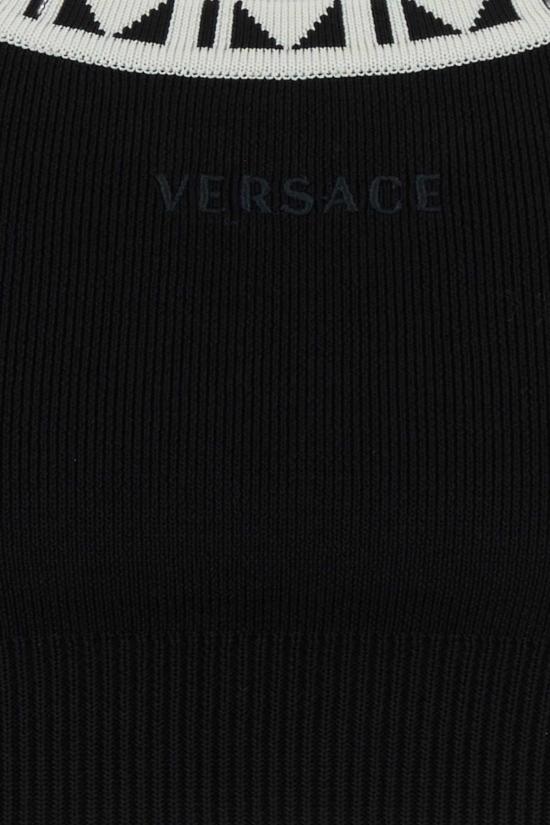 26FW 베르사체 스웨터 10253561A18357 1B000 BLACK - VERSACE