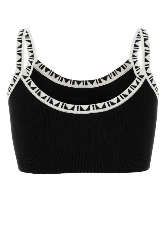 26FW 베르사체 스웨터 10253561A18357 1B000 BLACK - VERSACE