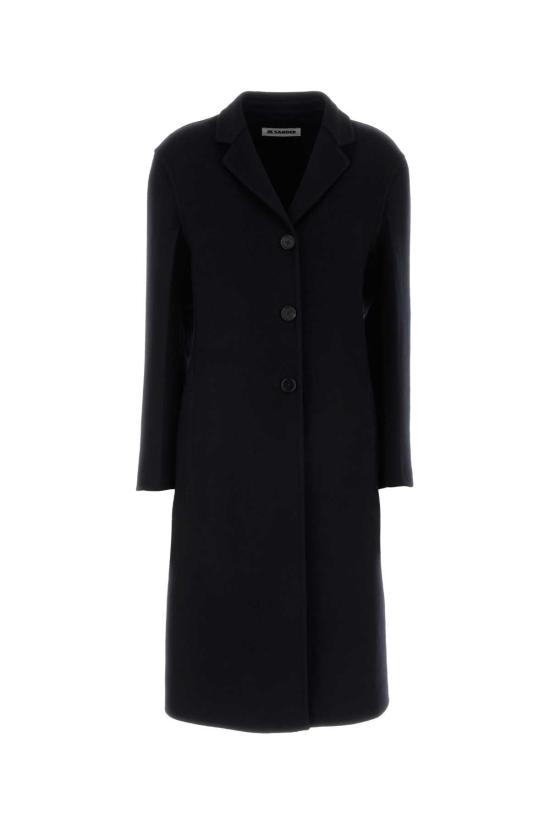 26FW 질샌더 코트 J02AA0215J35065 402 BLACK