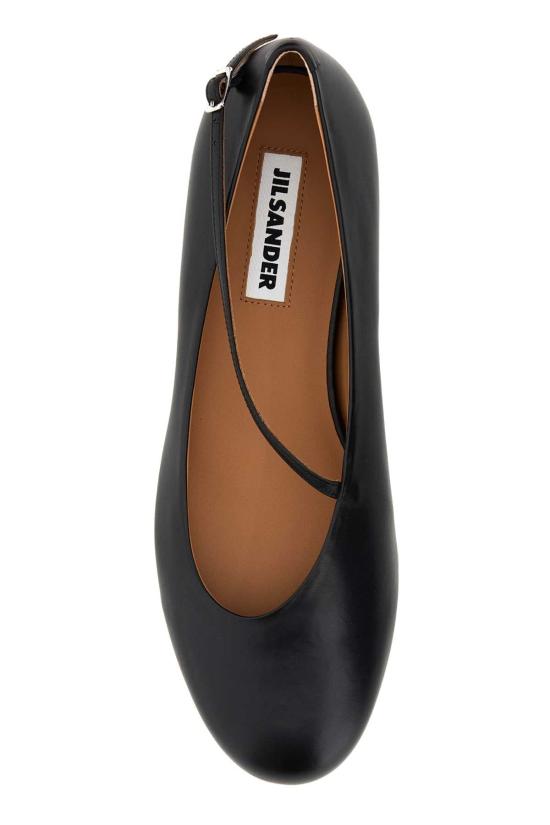  질샌더 플랫 슈즈 J16WZ0020P7689 001 BLACK - JIL SANDER