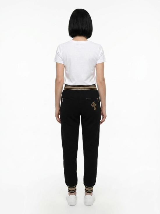  돌체앤가바나 트레이닝/조거 팬츠 DOFTBX7ZG7WOMN0000SG BLACK - DOLCE & GABBANA