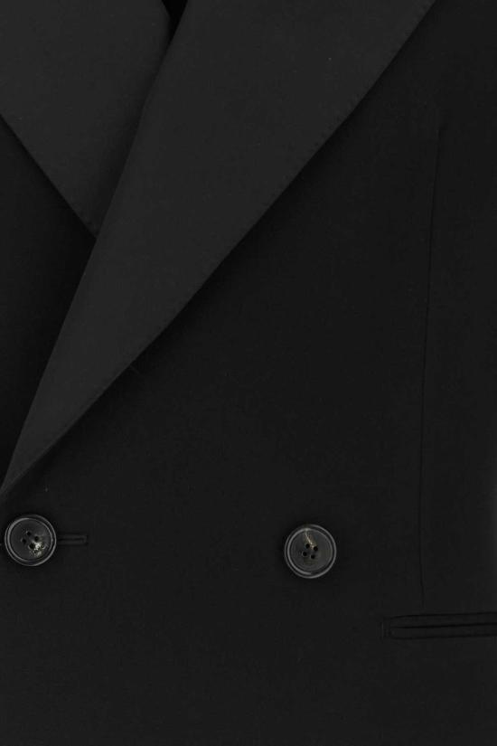 26FW 생로랑 자켓 876201Y7E63 1000 BLACK - SAINT LAURENT