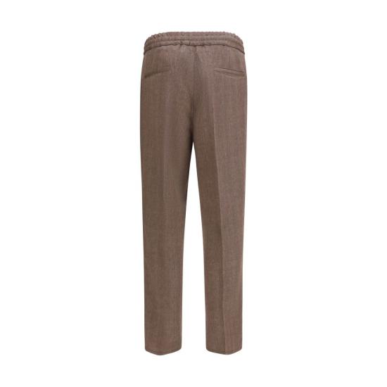 26SS 브루넬로 쿠치넬리 팬츠 BRMZ408E1710C009BB BROWN - BRUNELLO CUCINELLI