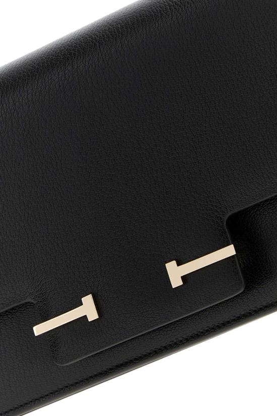 25FW 톰포드 숄더백 L1899LGO033P 1N001 BLACK - TOMFORD