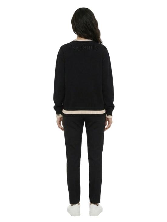  돌체앤가바나 긴팔 티셔츠 DOF9A17ZFU77GN0000SG BLACK - DOLCE & GABBANA