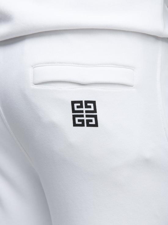  지방시 트레이닝/조거 팬츠 GIBM514M3YAC100SG WHITE - GIVENCHY
