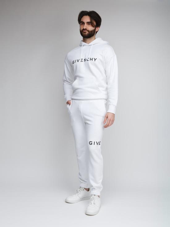  지방시 트레이닝/조거 팬츠 GIBM514M3YAC100SG WHITE - GIVENCHY