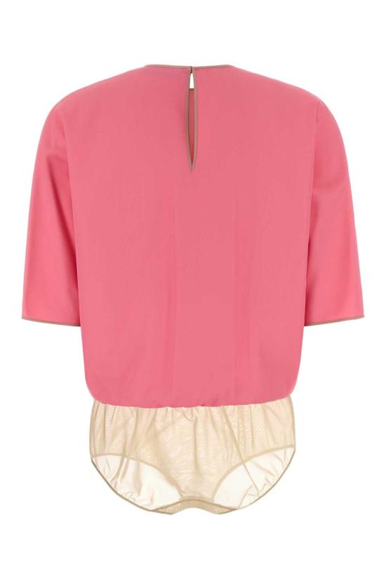 26SS 펜디 바디수트 티셔츠 FS8344AW9B F1W0E PINK - FENDI