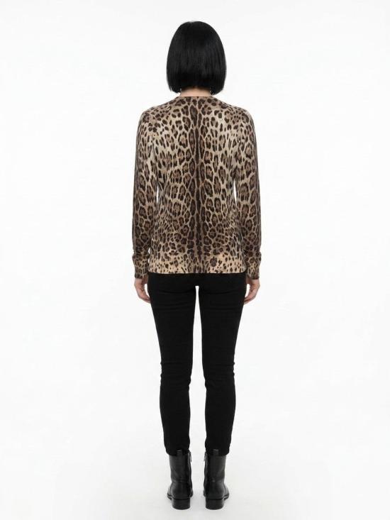  돌체앤가바나 긴팔 티셔츠 DOFR008ZF86BAHK13MSG BEIGE - DOLCE & GABBANA