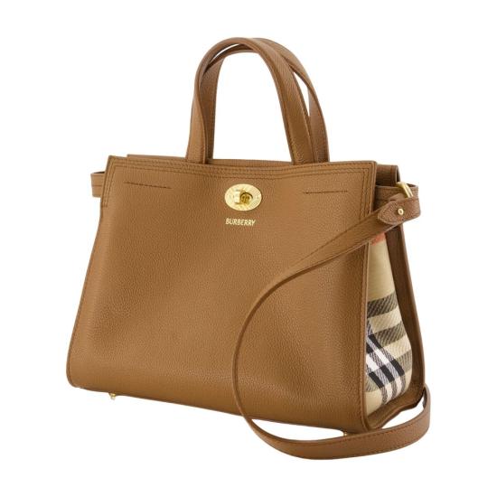 26FW 버버리 토트백 8129093 B8630 BROWN - BURBERRY