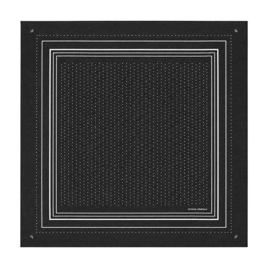 26FW 오피신 제네랄 머플러/스카프 W26XACC851 BLACK - OFFICINE GENERALE