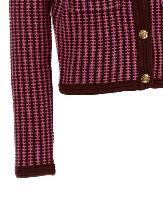 26FW 베르사체 가디건 VE340925BM PINK - VERSACE